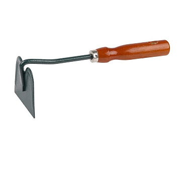 Изображение товара Мотыжка садовая Grinda 8-421231_z01 (250 мм, прямое лезвие, углеродистая сталь, деревянная ручка)