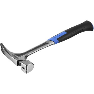 Изображение товара Молоток-гвоздодер Зубр Профессионал 20258-580 с магнитом и двухкомпонентной рукояткой