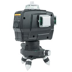 Лазерный нивелир Deko DKLL12PG1 065-0278 (погрешность 0.14 мм/м, защита ip54, самовыравнивание, тренога, кейс)