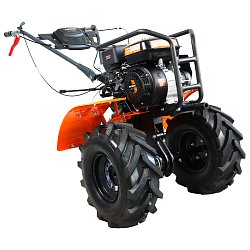 Мотоблок Patriot УРАЛ М высокоскоростной (цепной редуктор, колеса EXTREME 440107007, реверс)