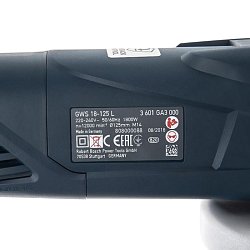 Угловая шлифмашина Bosch GWS 18-125 L 0.601.7A3.000