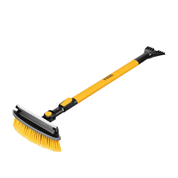 Изображение товара Щетка сметка со скребком Denzel 55327, телескоп, поворотная голова, водосгон 950-1320 мм