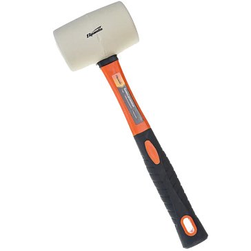 Изображение товара Киянка Sparta 11130 резиновая белая с фибергласовой рукояткой