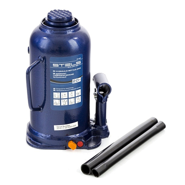 Изображение товара Гидравлический бутылочный домкрат Stels 51169 20 т для автомастерских