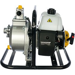 Бензиновая мотопомпа Huter MP-25 (малогабаритная, 2х тактный двигатель, чистая вода)