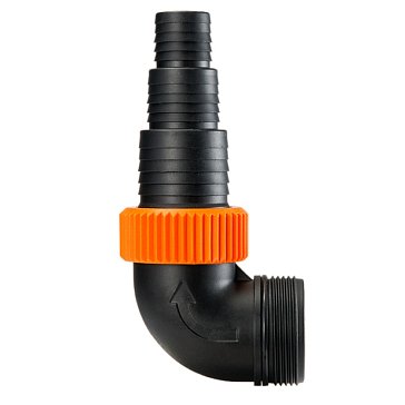 Изображение товара Уголок дренажника Джилекс 25-32-40хG11/2 9819 пластиковый адаптер Россия