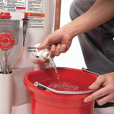Как слить воду с водонагревателя