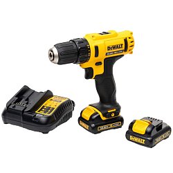 Аккумуляторная дрель-шуруповерт DeWalt DCD710C2P-KS 10.8 В + мультитул