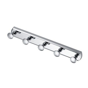 Изображение товара Кронштейн WasserKRAFT K-1075 настенный 5 крючков 30см, хром 9060349