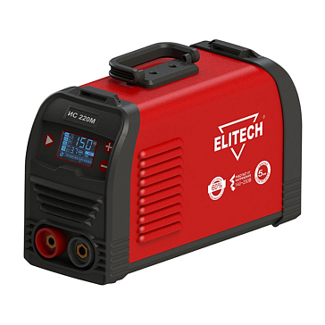 Изображение товара Сварочный аппарат инверторный Elitech ИС 220М 220 В полупрофессиональный