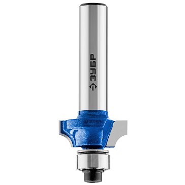 Изображение товара Фреза кромочная калевочная №1 Зубр Профессионал 19 мм радиус 3.2 мм