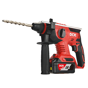 Изображение товара Перфоратор Dck KDZC22(TYPE FK), аккумуляторный, бесщеточный , 18В. 2,1 Дж, 5 Ач