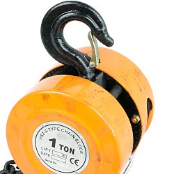 Цепная таль HSZ E 1т, высота подъема 3м, грузоподъемность 1т