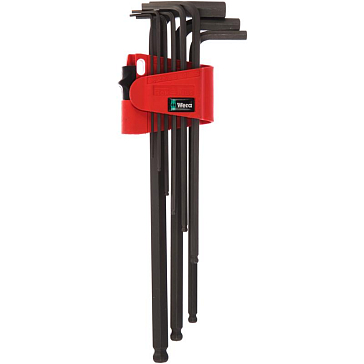 Изображение товара Набор Г-образных ключей Wera 950 PKL/9 BM N BlackLaser