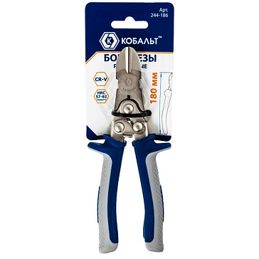 Изображение товара Бокорезы Кобальт 244-186 180 мм профессиональный инструмент