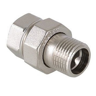 Изображение товара Сгон прямой американка Valtec VTr.341.N.0005 3/4 дюйма латунный