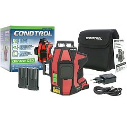 Лазерный нивелир Condtrol Omniliner G3D 1-2-153 (дальность измерения без приемника до 50 м)