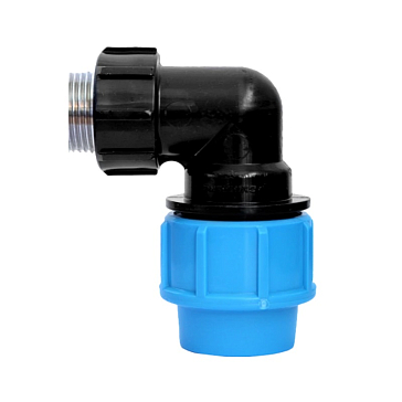 Изображение товара Отвод комбинированный с наружной трубной резьбой Джилекс ПРО 32x1