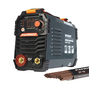 Изображение товара Аппарат сварочный инверторный Patriot WM260DVT для MMA и TIG сварки