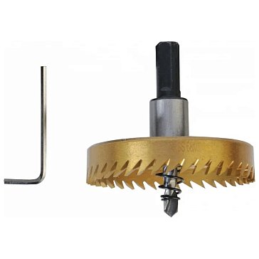 Изображение товара Коронка биметаллическая Sturm 1090-S04-BI-68 (68 мм, по тонколистовому металлу, центрирующее сверло)