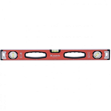 Изображение товара Уровень алюминиевый фрезерованный Matrix 34205, 1500 мм, 3 глазка