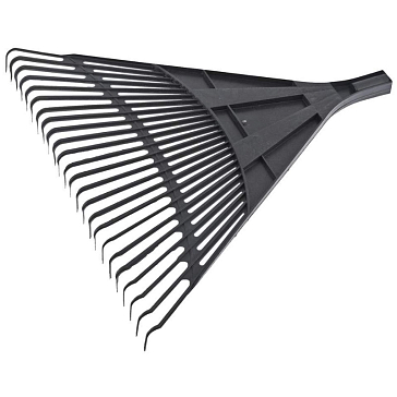 Изображение товара Веерные пластиковые грабли Mawipro MW-4276 23 зуба 500 мм черные