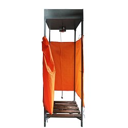 Душ дачный Вихрь Д-135-П 74/4/12, 135 л, с подогревом