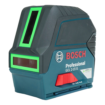 Изображение товара Лазерный нивелир Bosch GCL 2-15 G 0.601.066.J00, с держателем RM1-BM3 и кейсом