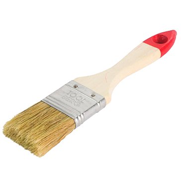 Изображение товара Плоская кисть Toolberg Классик-Стандарт 38 мм натуральная щетина