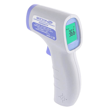 Изображение товара Бесконтактный термометр Мегеон 16052 для точных измерений температуры тела и предметов