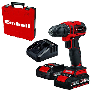 Изображение товара Аккумуляторный дрель-шуруповерт Einhell PXC TE-CD 18/40 Li BL 2x2Ah бесточечная