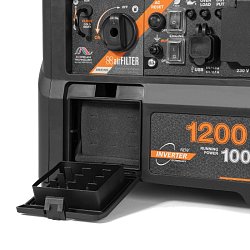 Генератор бензиновый инверторный Daewoo GDA 1400i (мощность 1.2 кВт, четырехтактный двигатель, ручной запуск)