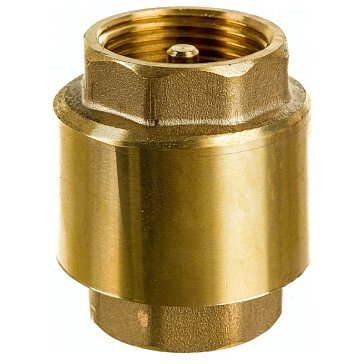 Изображение товара Обратный клапан магистральный из латуни Unipump 62400 3/4" для водоснабжения