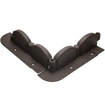 Изображение товара Бордюр декоративный Grinda "ВОЛНА" 422229, 9х256см, коричневый