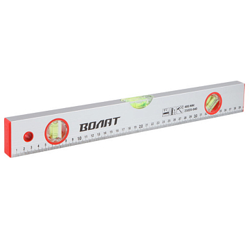 Изображение товара Уровень Волат 21025-040 пузырьковый 400 мм для строительных работ