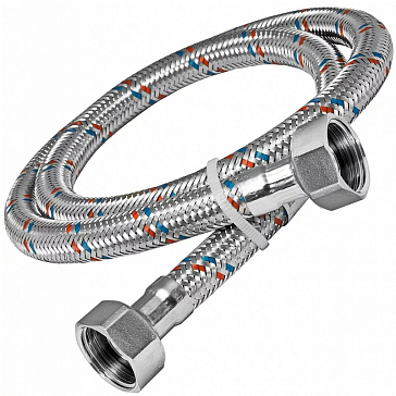 Изображение товара Гибкая подводка 1/2" 800 мм от Аквалайн для систем водоснабжения