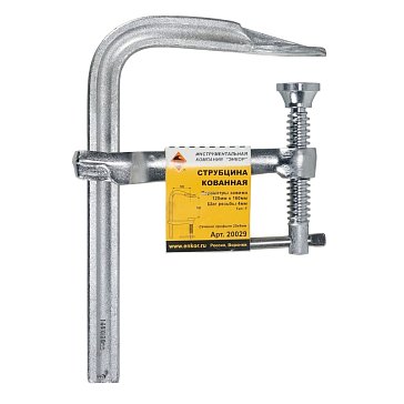 Изображение товара Струбцина кованая Энкор 20029 (тип F, 120х160 мм)