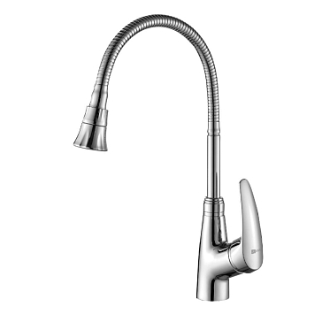Изображение товара Смеситель для кухни Lemark Linara LM0413C однозахватный (высота гибкого шланга 365 мм)