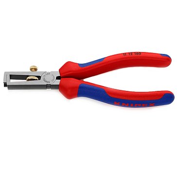 Изображение товара Стриппер Knipex KN-1112160, d5 мм (10 мм²), длина 160 мм, фосфатированный, 2-комп ручки
