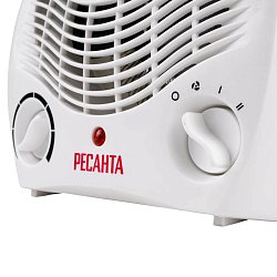 Электрический тепловентилятор Ресанта ТВС-1 4606059016205 (max мощность 2000 вт, вес 1.08 кг, площадь обогрева 25 м²)