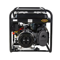 Газовый генератор для дома Huter DY6500LX (электростартер, номинальная мощность двигателя 5 кВт)