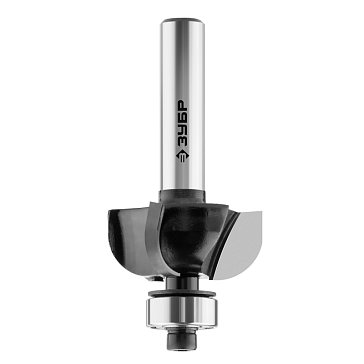 Изображение товара Фреза кромочная калевочная №2 Зубр Профессионал 28785-28.6, 28.6 x 13 мм, радиус 7.9 мм 