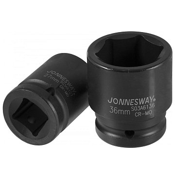 Изображение товара Головка торцевая ударная Jonnesway S03A6117 17мм 3/4" к36