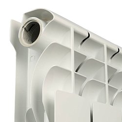 Радиатор биметаллический Rommer Profi BM 500 BI500-80-80-150 RBM-1210-050012, 12 секций (RAL9016)