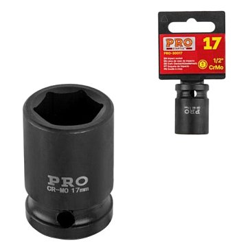 Изображение товара Головка ударная Pro Startul PRO-30017 17 мм 1/2"