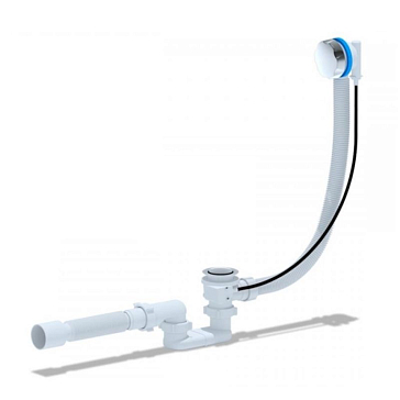 Изображение товара Сифон для ванны TRITON CK60PF 600 мм пластиковый с гидрозатвором