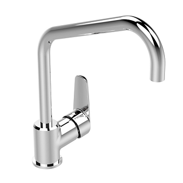 Изображение товара Смеситель для кухни Vidima БАЛАНС BA269AA с вращающимся изливом 230 мм хром