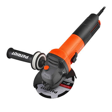 Изображение товара Углошлифовальная машина Patriot AG 115 850 Вт диск 115 мм профессиональный инструмент