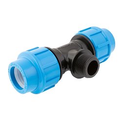 Тройник комбинированный Джилекс  ПНД 32*1"*32 НР 9440