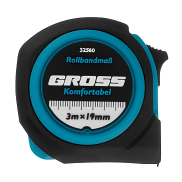 Изображение товара Рулетка Gross "Komfortabel" 32560 (3 м, 19 мм)